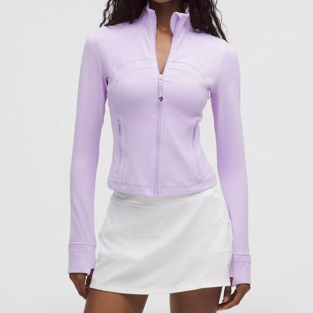 Lululemon Define Cropped Jacket *Nulu LAVENDER FROST - Size 8